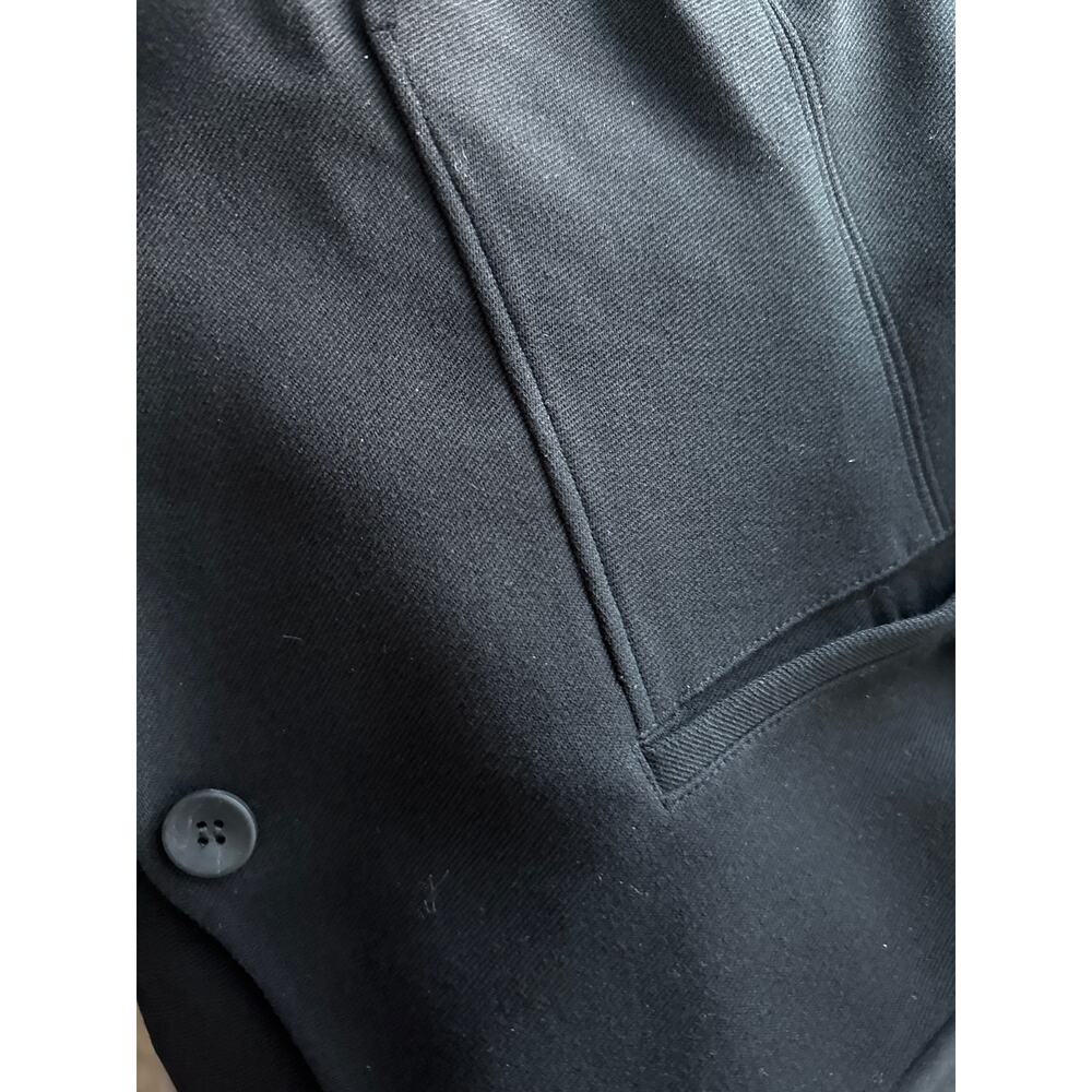 HELMUT by Helmut Single Button Cropped Blazer Jet Black Size‎ Small - Picture 11 of 12